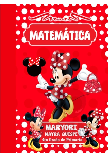 Minnie Mouse Roja 04 Portada